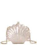 ESTILÉ Seashell pearlescent-finish mini bag - Neutrals