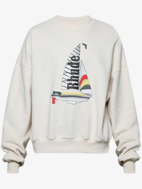 RHUDE Catamaran Champion cotton sweatshirt