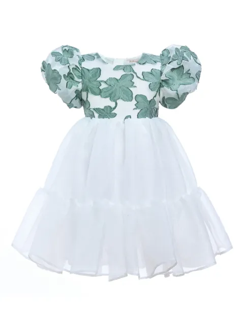 Tulleen Wiona floral-print tulle dress
