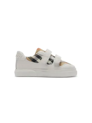 BURBERRY kidsチェック柄スニーカー BURBERRY CHILDREN ノバチェック柄スニーカー 18.5 - メルカリ