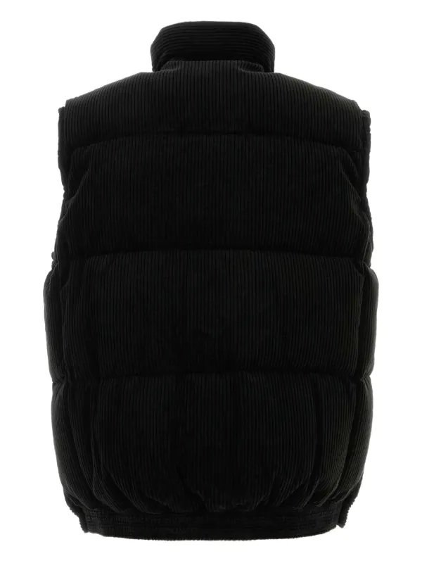Sacai コーデュロイ パデッドベスト | ブラック | FARFETCH JP