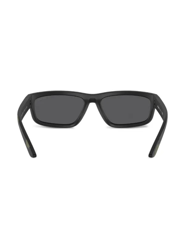 Prada Linea Rossa Camouflage rectangle-frame Sunglasses  display picture 1