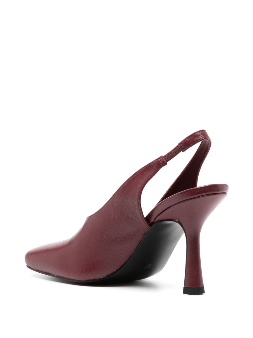 Senso Sawyer I 95 mm slingback muiltjes Rood