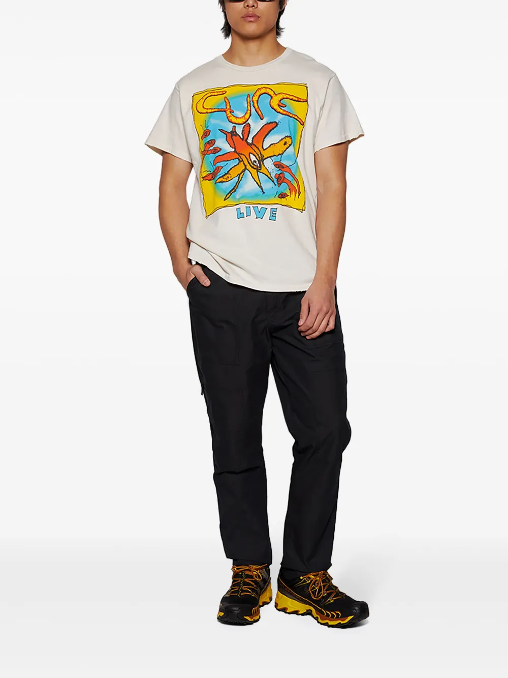 MadeWorn The Cure cotton T-shirt - Wit