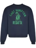 RHUDE Hampton Regatta cotton sweatshirt - Blue