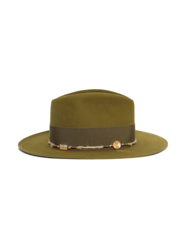 Nick Fouquet River Song フェドーラハット | グリーン | FARFETCH JP