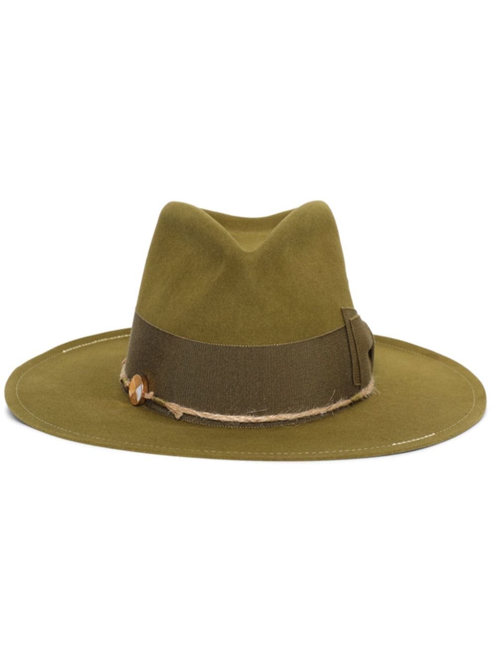Nick Fouquet River Song Fedora Hat In Green