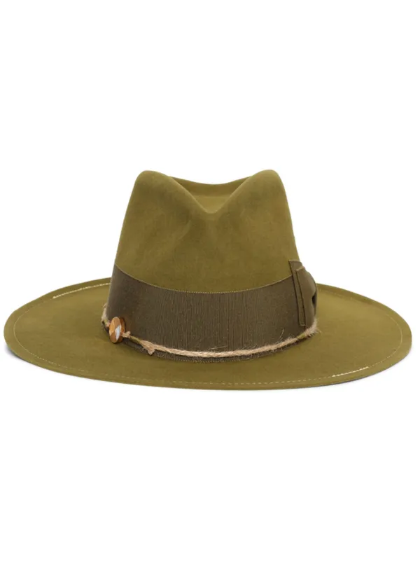 Nick Fouquet River Song フェドーラハット | グリーン | FARFETCH JP