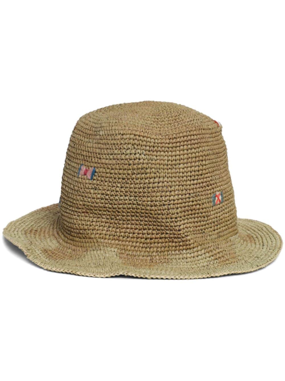 Nick Fouquet Vegabond Straw Sun Hat In Neutrals