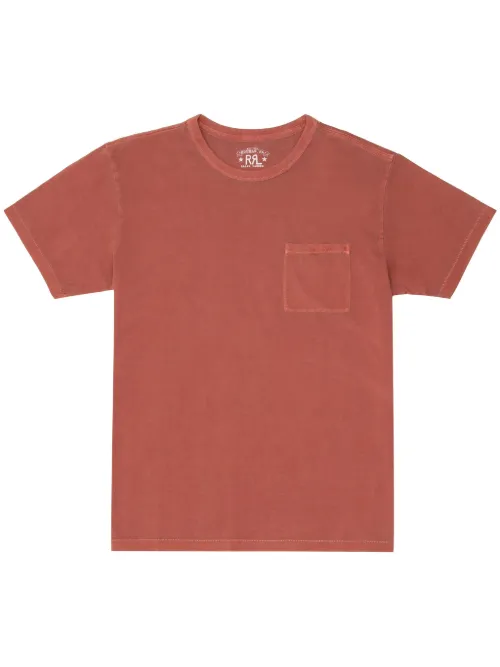 T-shirt en coton à col rond - Ralph Lauren RRL - Modalova