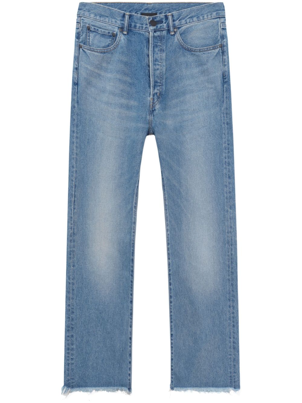 John Elliott straight-leg jeans Blauw