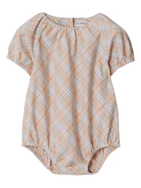 Burberry Kids checked cotton body