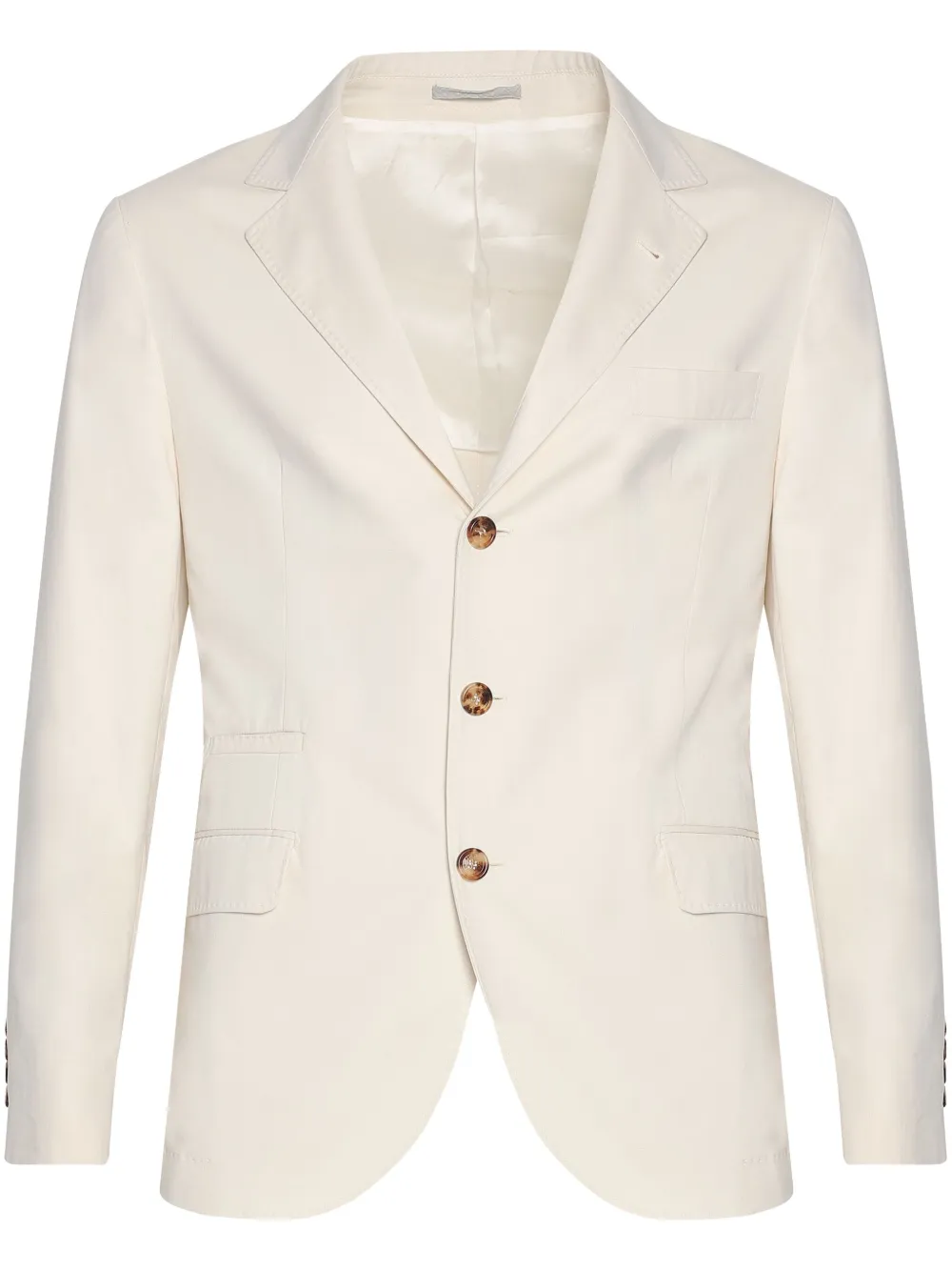 Brunello Cucinelli Blazer com abotoamento simples | Neutro | Image 1