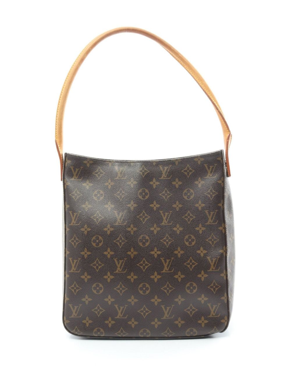 Pre-owned Louis Vuitton 2004 Looping Gm Shoulder Bag In Brown