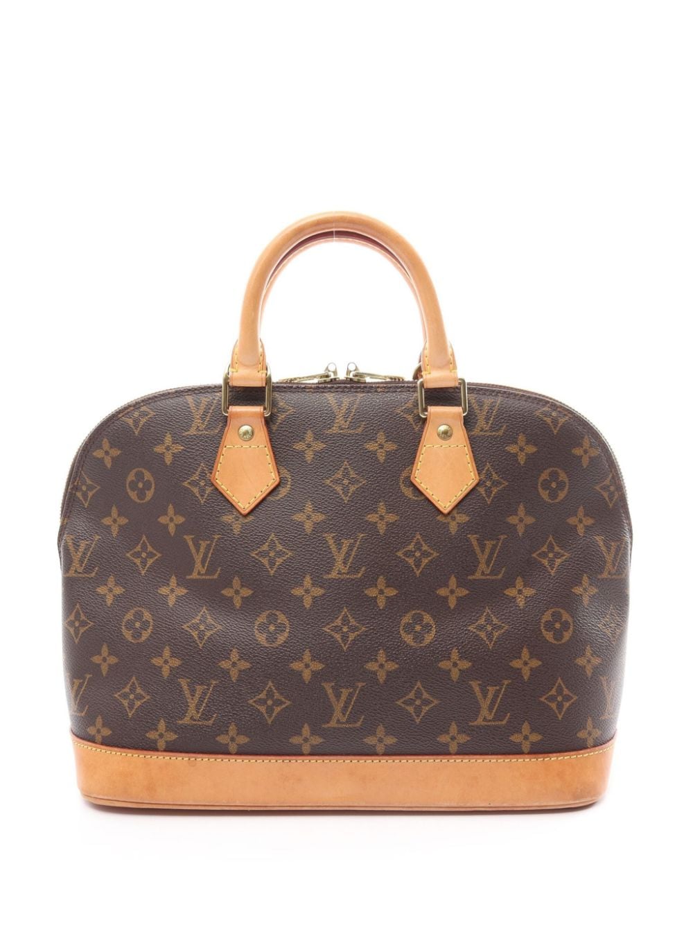 Pre-owned Louis Vuitton 2001 Alma Pm Handbag In Brown