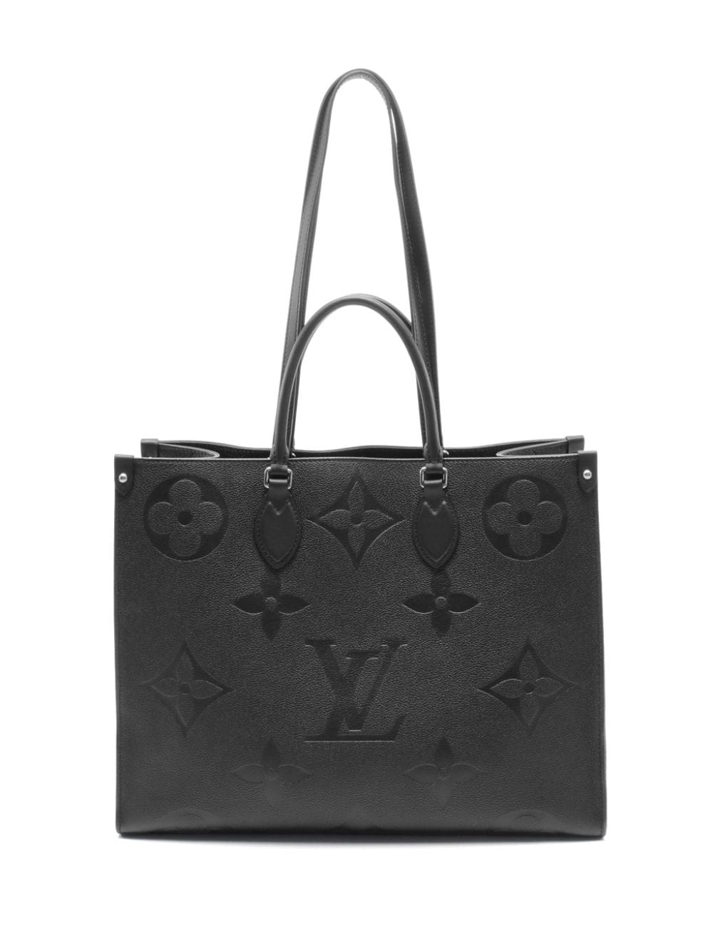 Pre-owned Louis Vuitton Onthego Gm 托特包（2021年典藏款） In Black