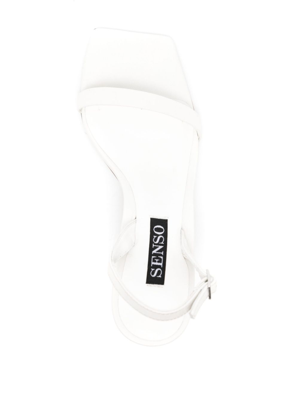 Senso Helena leren sandalen Wit