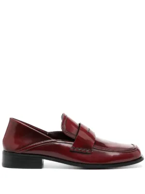 MM6 Maison Margiela x Dr. Martens ローファー | ブラック | FARFETCH JP
