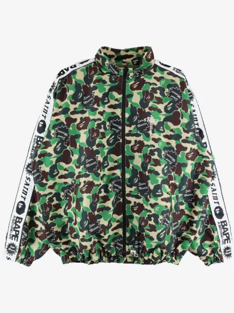 SAINT MXXXXXX Jaqueta bomber com estampa camuflada