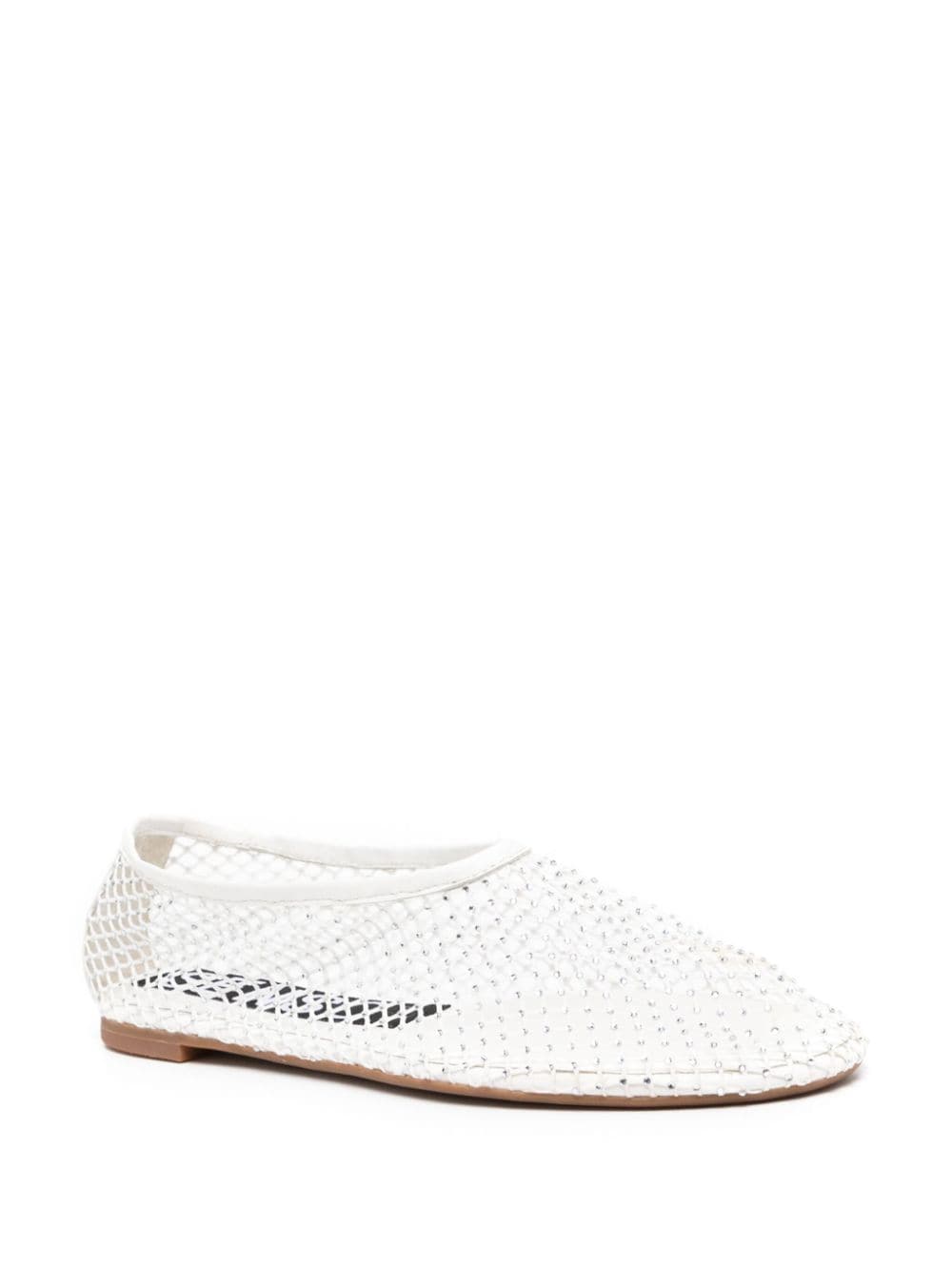 Shop Senso Clarissa Ballerina Shoes In White