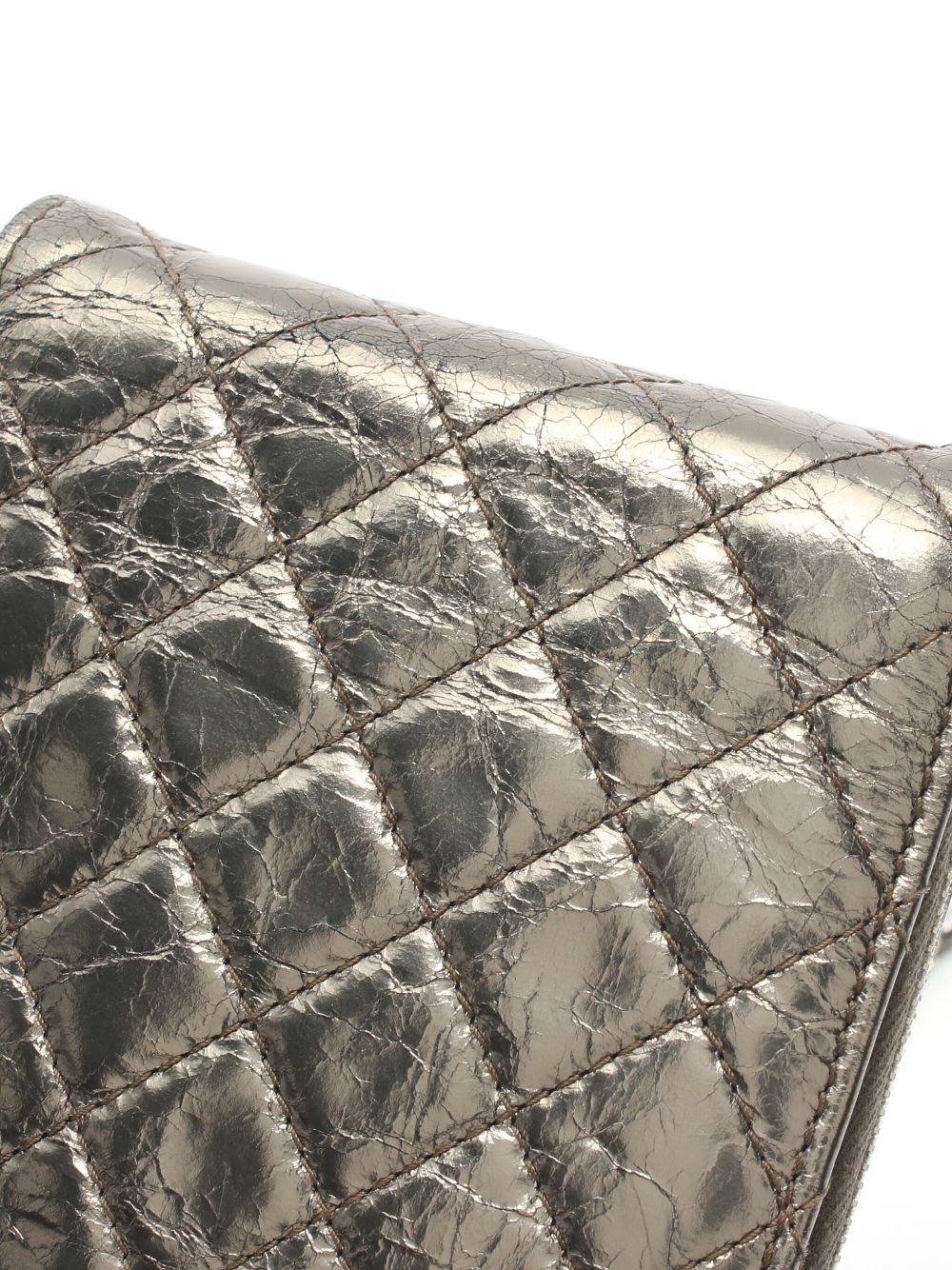 CHANEL 2011 CC turn-lock diamond-quilted mini bag Women