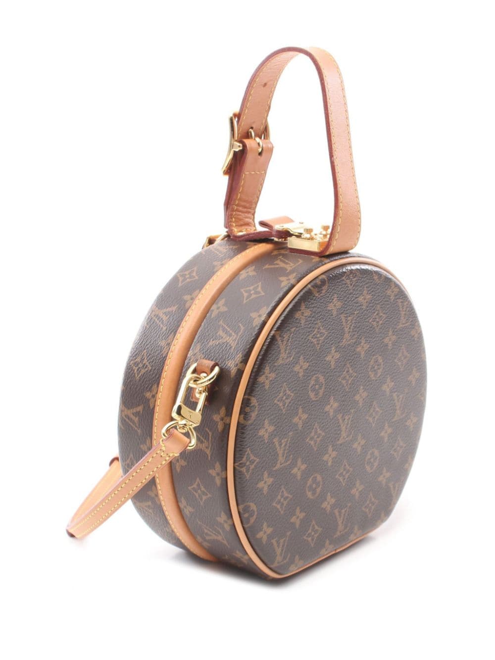Louis Vuitton Pre-Owned 2020 small Monogram canvas two-way hat case - Bruin