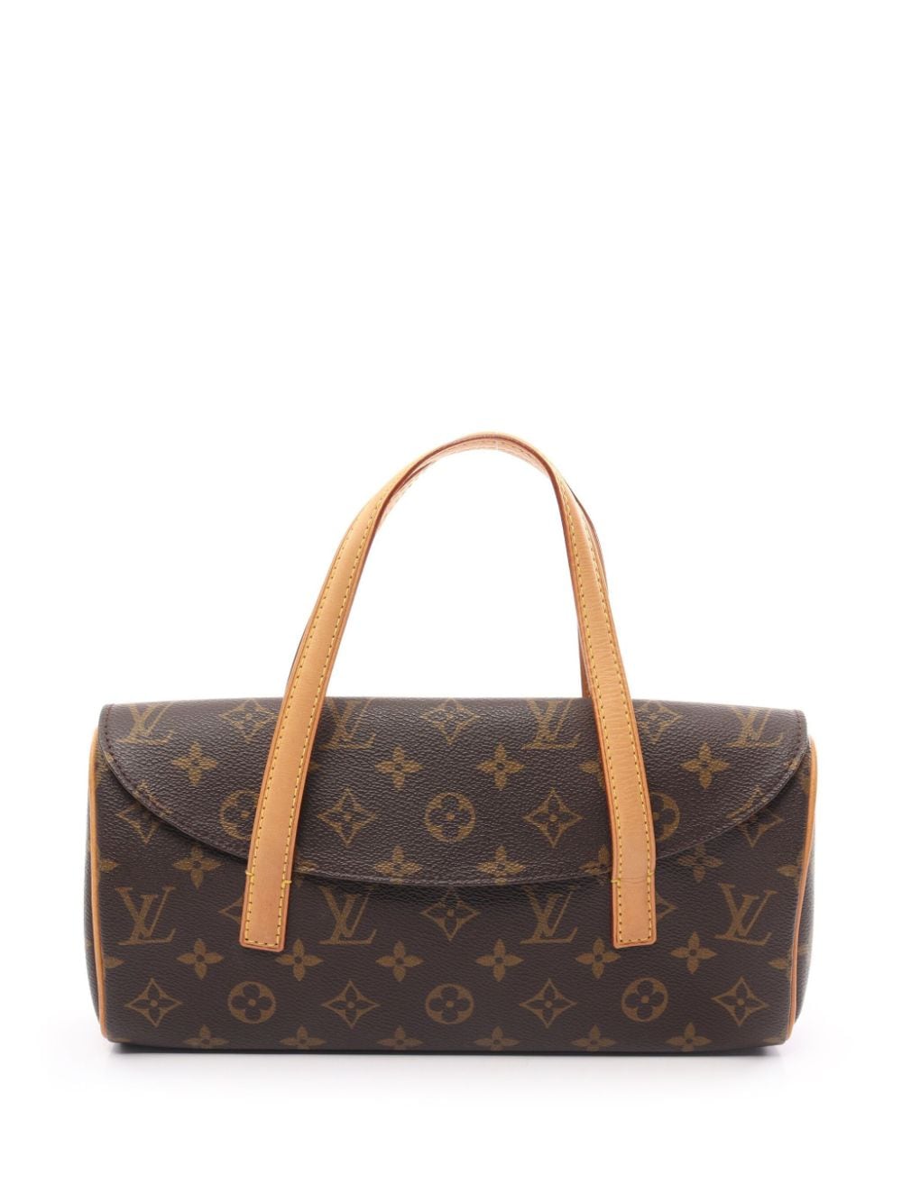 Pre-owned Louis Vuitton 2002 Sonatine Handbag In Brown