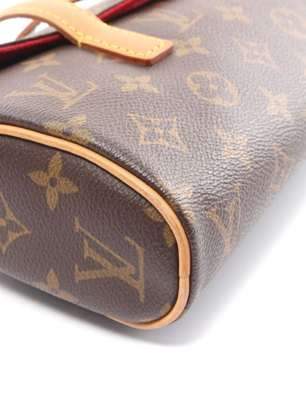 Pre-owned Louis Vuitton 2003 Sonatine Handbag In Brown