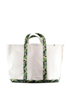 SAINT MXXXXXX Bathing Ape® カモフラージュ ハンドバッグ | ホワイト