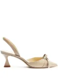 Alexandre Birman Clarita Bell 60mm slingback pumps - Neutrals