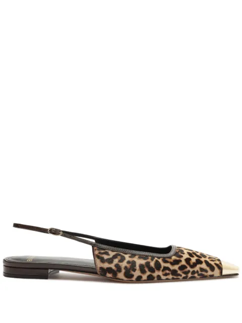 Alexandre Birman Olivia slingback flat pumps