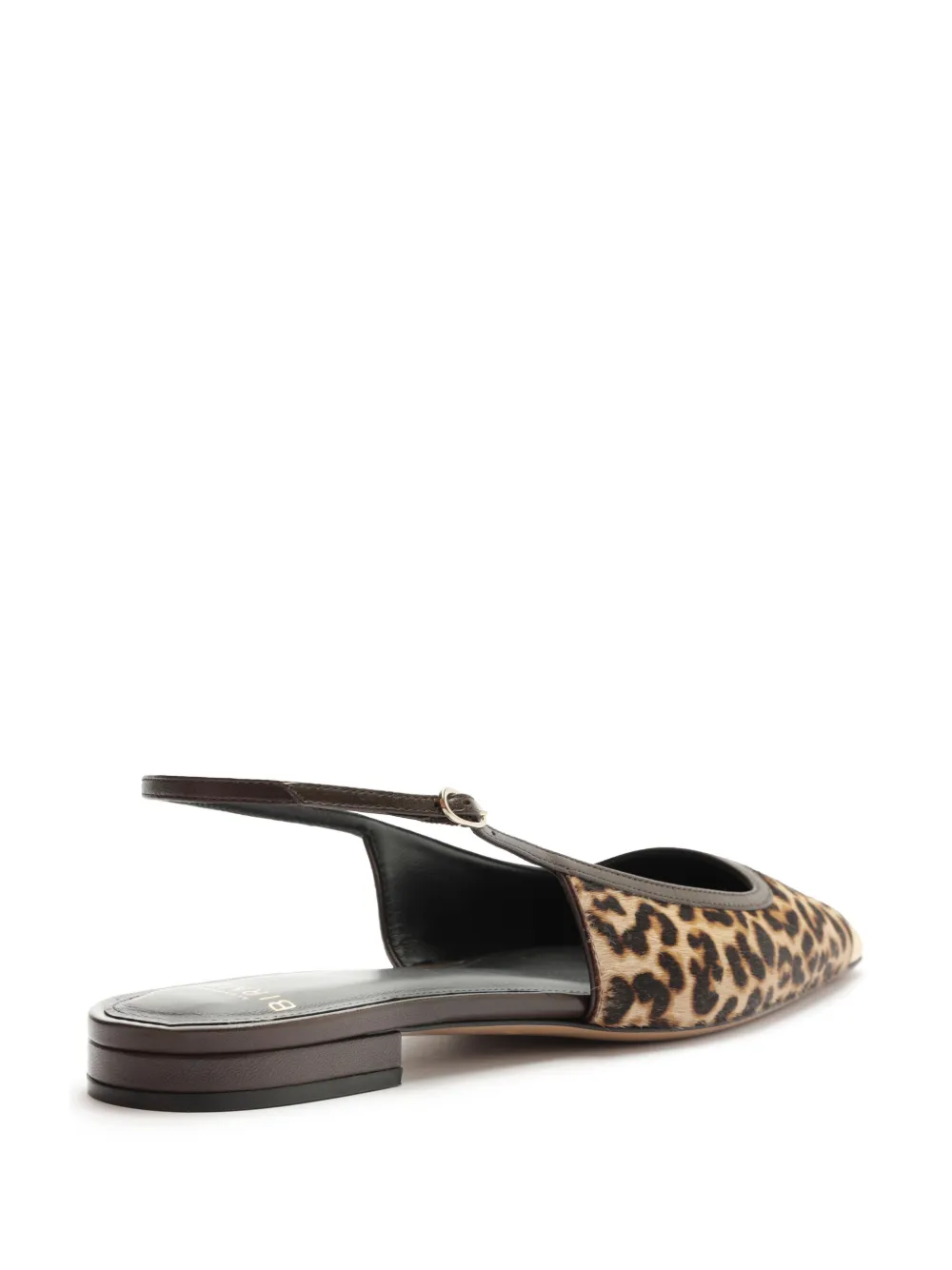 Alexandre Birman Olivia slingback flat pumps Brown