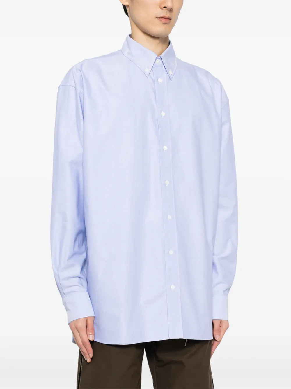 Marni Katoenen overhemd Blauw