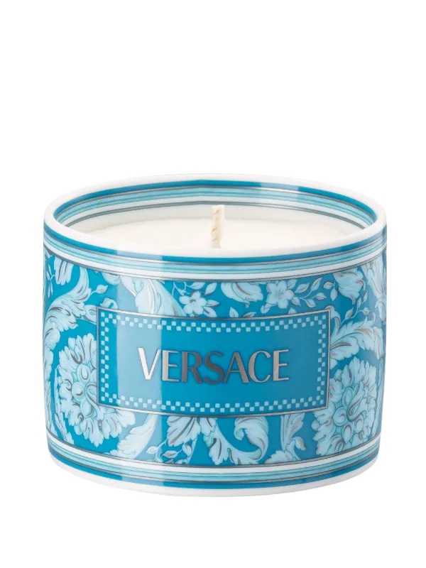 Versace バロッコ キャンドル | ブルー | FARFETCH JP