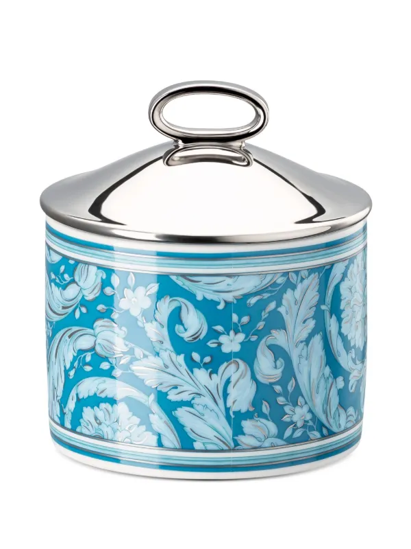 Versace Small Barocco Porcelain Box | Blue | FARFETCH