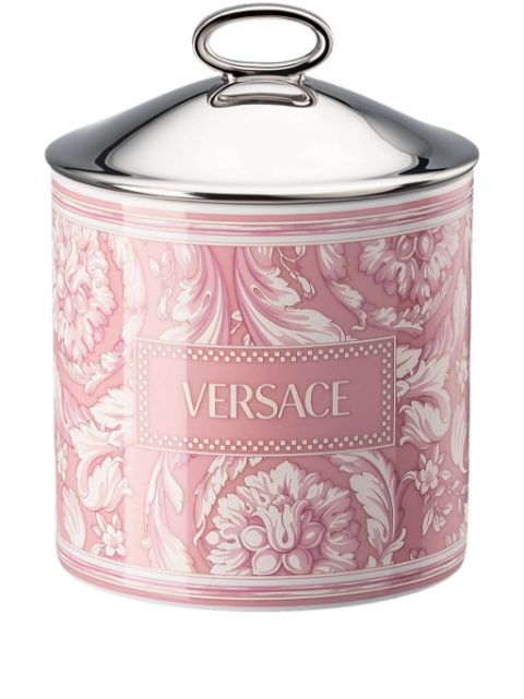 Versace Barocco logo-print candle