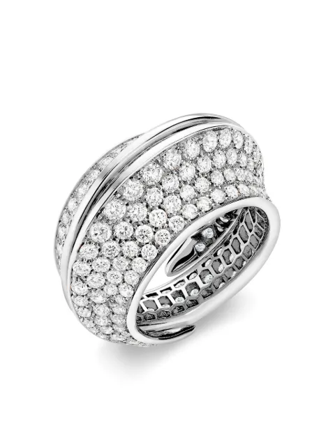 LILY GABRIELLA 18kt white gold Spira diamond ring