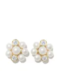 Completedworks 18kt gold-plated Lightdrops pearl and zirconia earrings