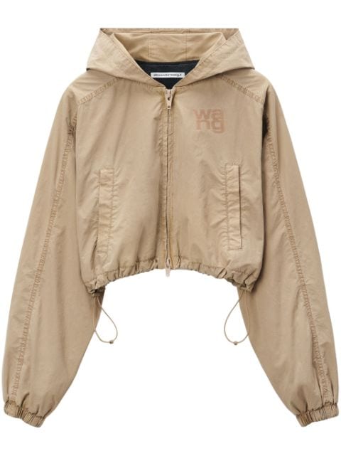 Alexander Wang zip-up hooded jacket