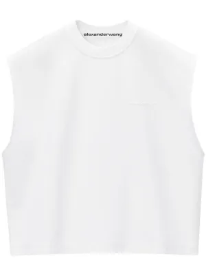 Alexander Wang アレキサンダーワン エンボス ロゴ タンクトップ