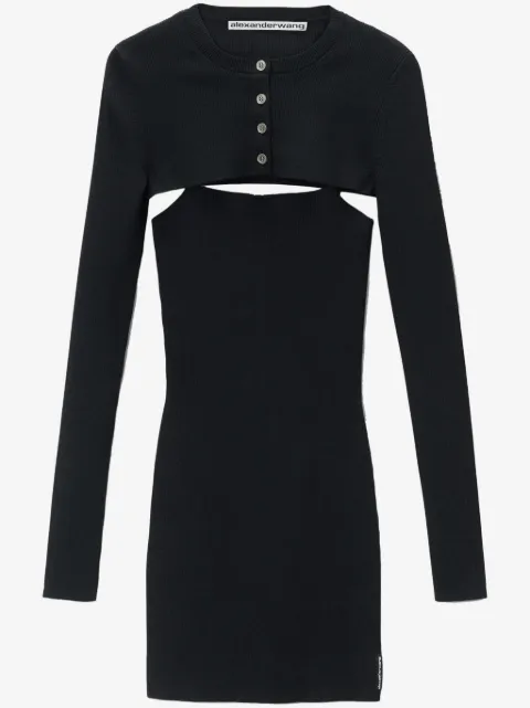 Alexander Wang knitted dress set
