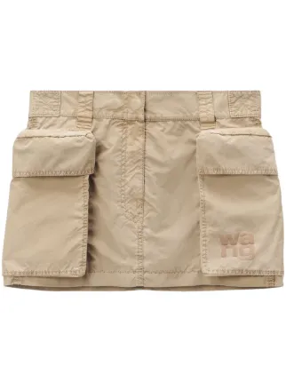 Alexander Wang カーゴ ミニスカート | ニュートラル | FARFETCH JP