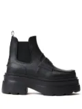 Alexander Wang Carter panelled leather Chelsea boots - Black