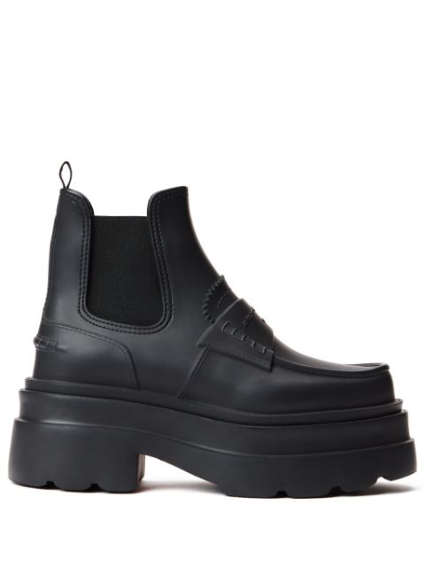 Alexander Wang Carter panelled leather ankle boots Women