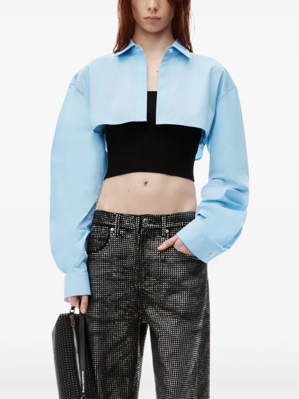 Alexander Wang Pre-styled two-piece Set | Blue | FARFETCH GE