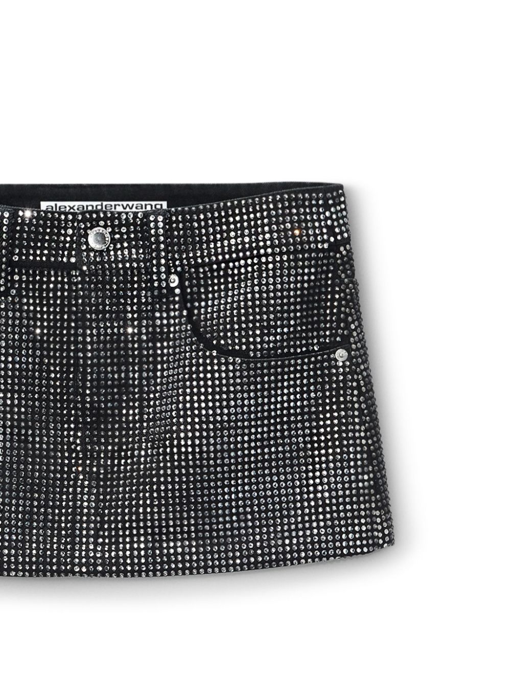 Alexander Wang crystal-embellished mini skirt Women