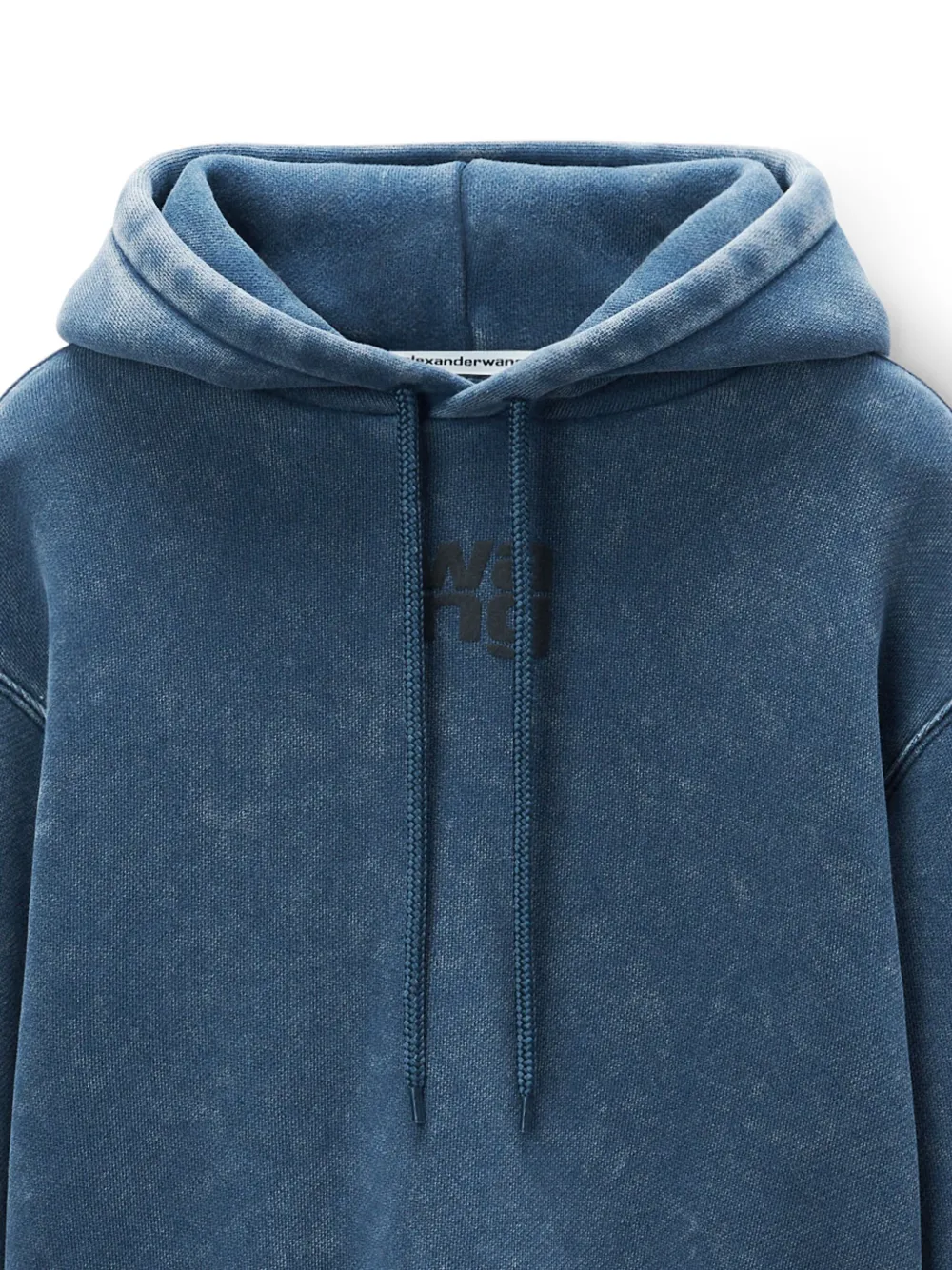 Affordable Alexander Wang Puff logo-applique hoodie Women