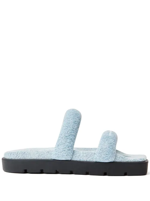 Sandales en jean Jay à plateforme - Alexander Wang - Modalova