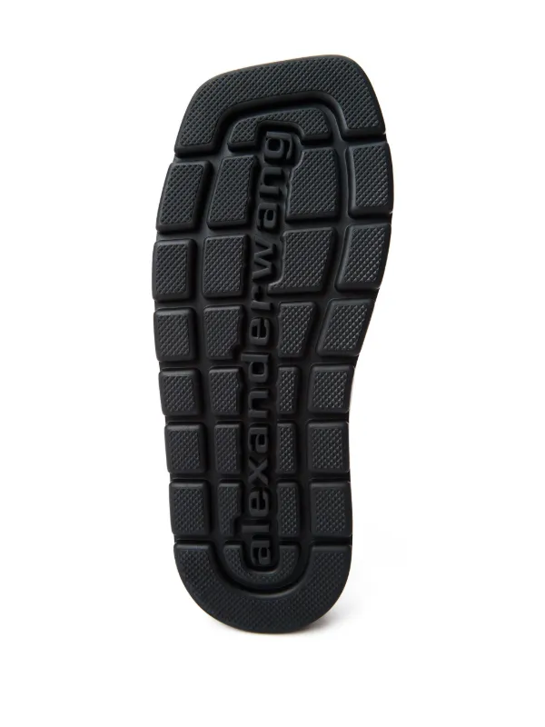 【alexander wang】jay デニム 厚底フラットサンダル alexander wang】jay デニム 厚底フラットサンダル