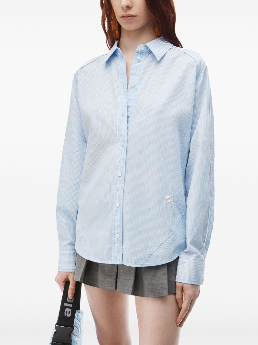 Cheap Alexander Wang striped cotton shirt Women